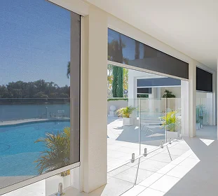Window treatment for sliding glass doors