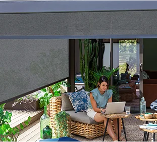 Window treatment for sliding glass doors
